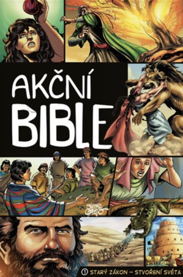 Přebal knihy Akční Bible